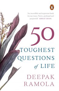 50 Toughest Questions of Life- Deepak Ramola Interview Front Cover 50 Toughest Questions of Life