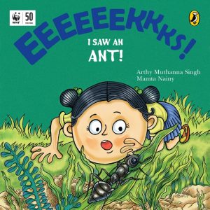 February reads - Eeks I saw an ant front cover Eeks I saw an ant