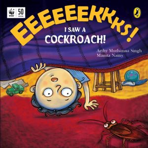 February reads Eeks I Saw a Cockroach front cover Eeks I Saw a Cockroach