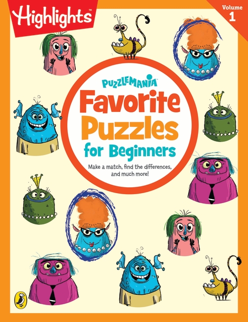 Puzzlemania Favorite Puzzles for Beginners (Volume 1) Penguin Random