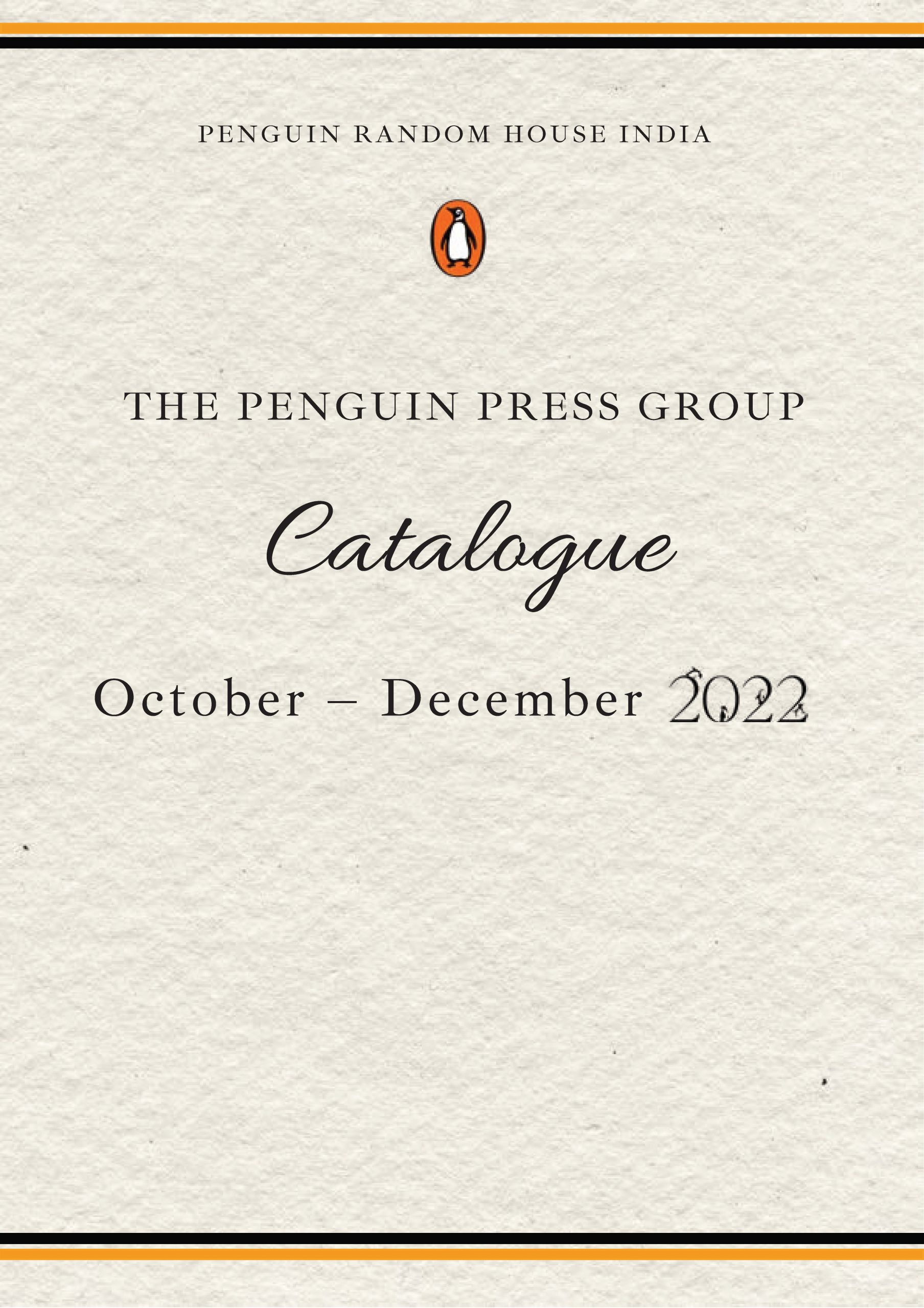 Catalogues Penguin Random House India