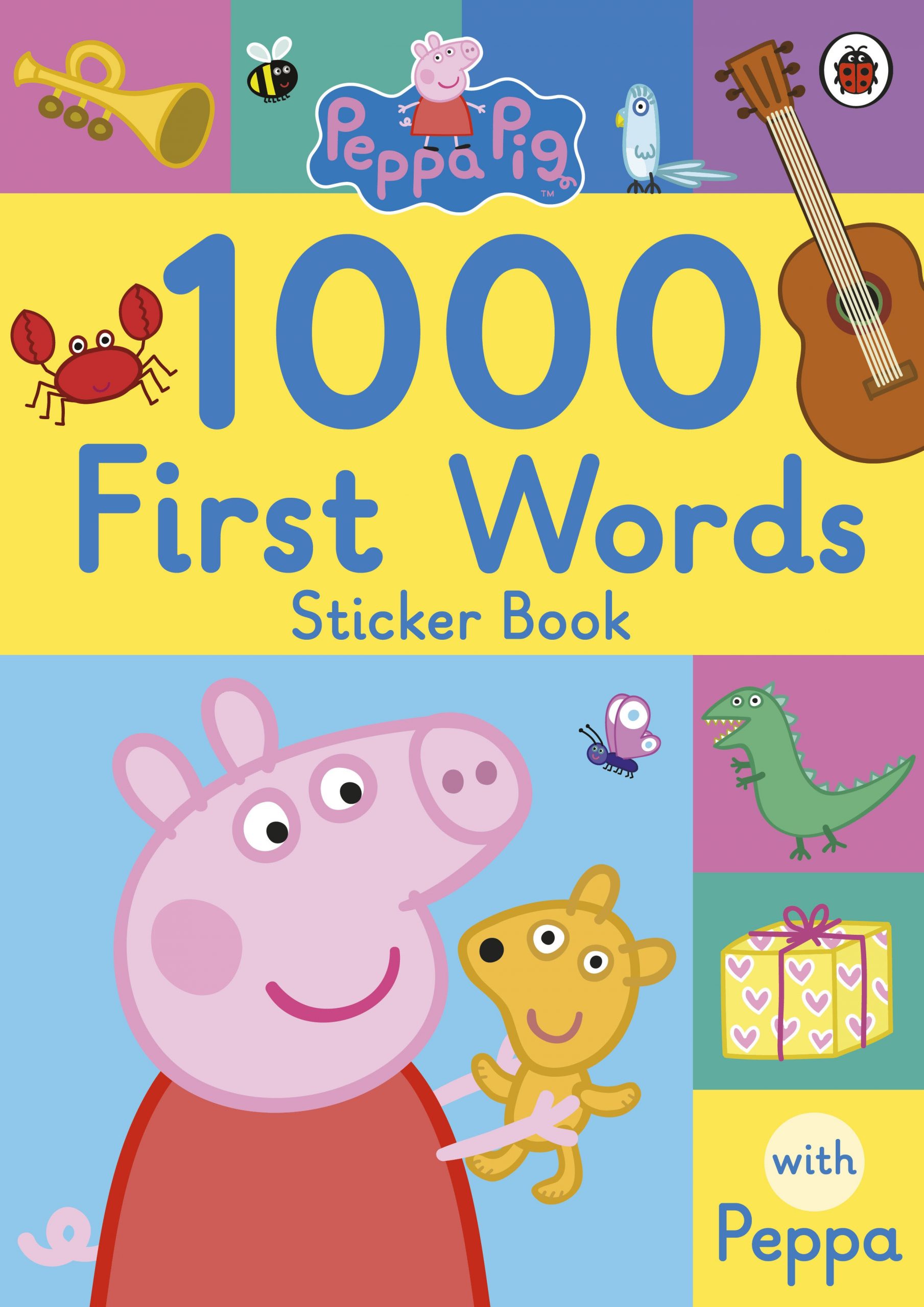Peppa Pig: 1000 First Words Sticker Book - Penguin Random House India